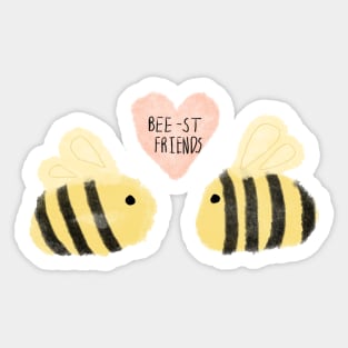 Bee friends Sticker